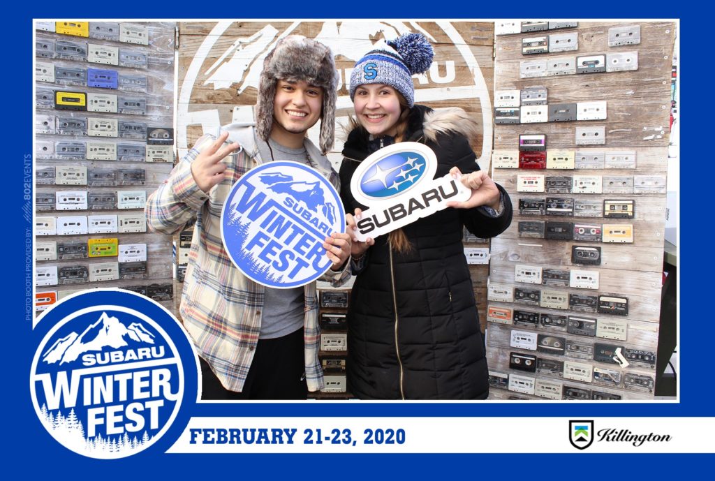 Subaru Winterfest & Killington Branded Photo Booth Pixel Pod